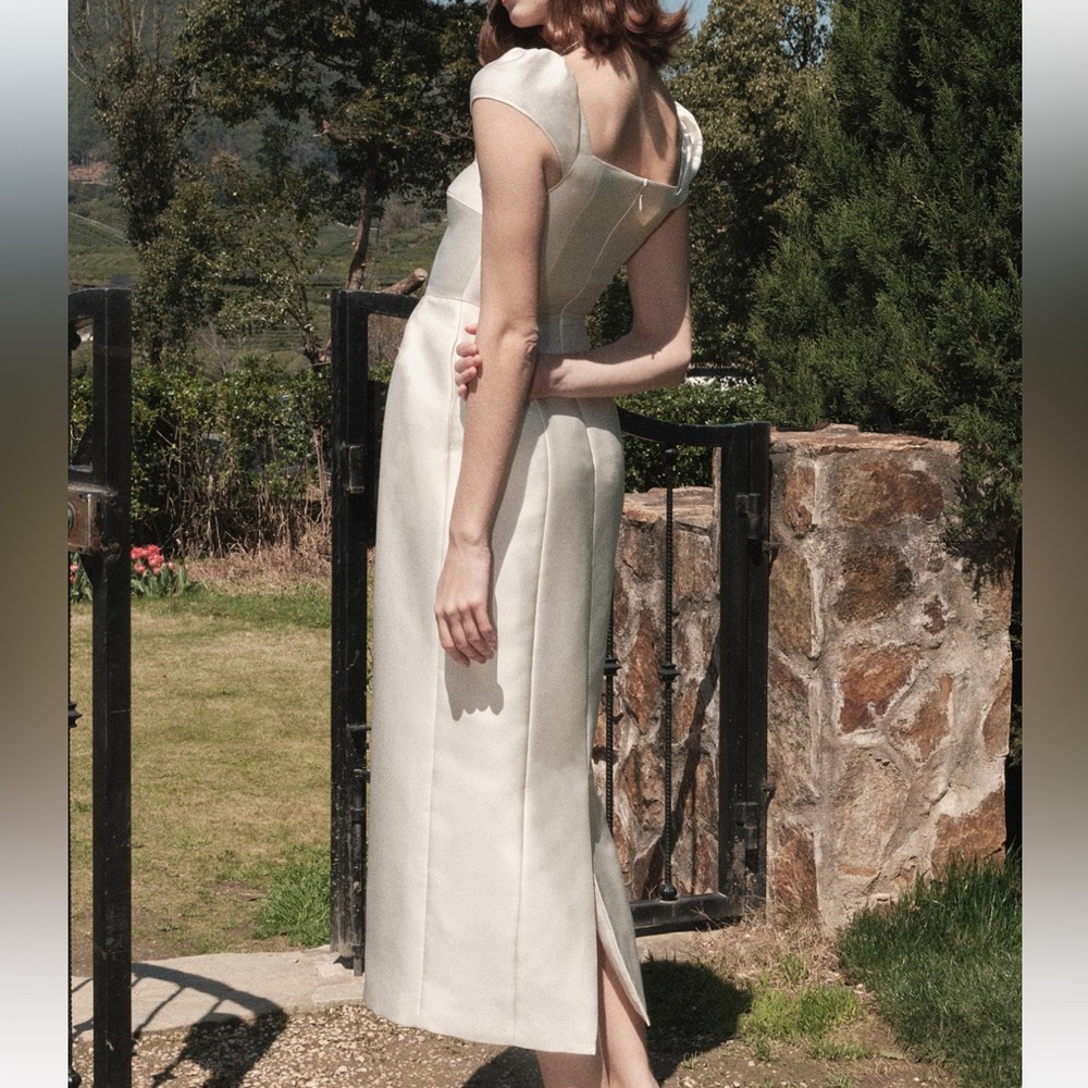 Ivory Wedding Bridal Dress - Picture 3 of 13